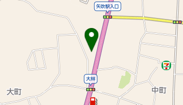 CHARGESPOT(チャージスポット)ワールドプラスジム 矢吹店の地図画像