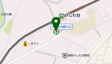 ChargeSPOT セブン-イレブン 海老名かしわ台駅前店の地図画像