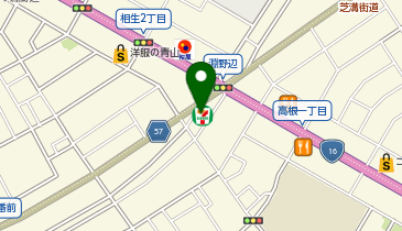 CHARGESPOT(チャージスポット)セブン-イレブン 相模原高根1丁目店の地図画像
