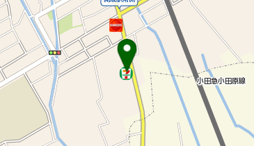 ChargeSPOT セブン-イレブン 開成吉田島店の地図画像