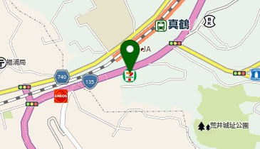 ChargeSPOT セブン-イレブン 真鶴駅西店の地図画像