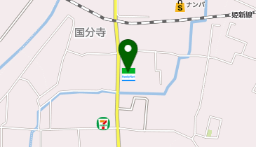 CHARGESPOT(チャージスポット)ファミリーマート 津山国分寺店の地図画像