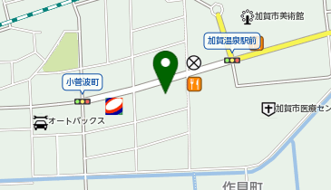 CHARGESPOT(チャージスポット)ローソン 加賀温泉駅前店の地図画像
