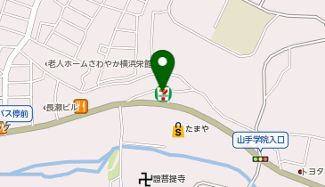 ChargeSPOT セブン-イレブン 横浜栄上郷町店の地図画像
