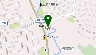 ChargeSPOT セブン-イレブン 横浜栄長倉町店の地図画像