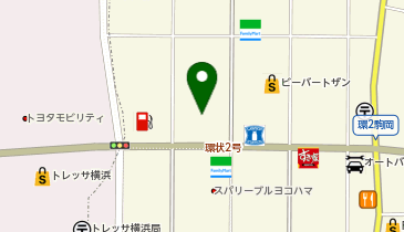 ChargeSPOT ローソン LTF横浜駒岡店の地図画像