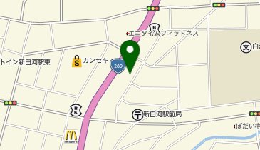 CHARGESPOT(チャージスポット)ビッグエコー 白河店の地図画像