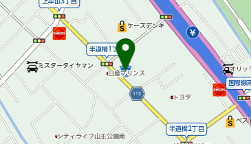ChargeSPOT ローソン 博多半道橋店の地図画像
