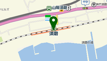 ChargeSPOT セブン-イレブン ハートインJR須磨駅改札口店の地図画像