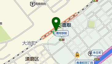 ChargeSPOT セブン-イレブン ハートインJR鷹取駅改札南口店の地図画像