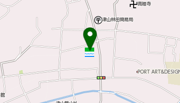 CHARGESPOT(チャージスポット)ファミリーマート 津山天神橋店の地図画像