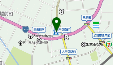CHARGESPOT(チャージスポット)ローソン 加賀大聖寺南店の地図画像