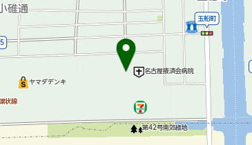 ChargeSPOT セブン-イレブン KOYO名古屋掖済会病院店の地図画像