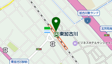 ChargeSPOT セブン-イレブン ハートインJR東加古川駅改札口店の地図画像