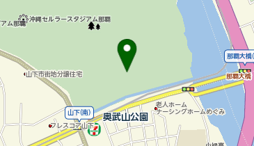 CHARGESPOT(チャージスポット)奥武山公園(弓道場)の地図画像