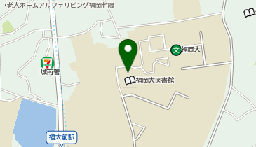 ChargeSPOT セブン-イレブン AIM福岡大学店の地図画像