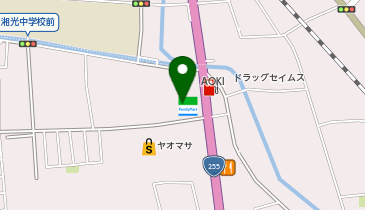 CHARGESPOT(チャージスポット)ファミリーマート 大井町上大井店の地図画像