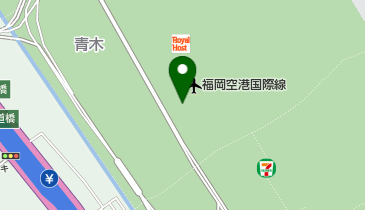 ChargeSPOT セブン-イレブン 福岡空港国際線店の地図画像