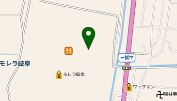 CHARGESPOT(チャージスポット)楽天モバイル モレラ岐阜店の地図画像