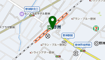 ChargeSPOT セブン-イレブン ハートインJR野洲駅南口店の地図画像