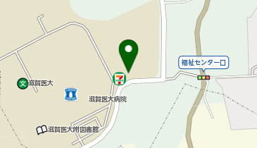 ChargeSPOT セブン-イレブン KOYO滋賀医科大学附属病院店の地図画像