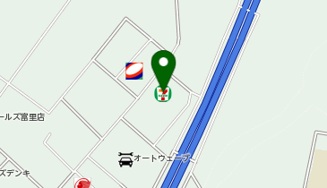 ChargeSPOT セブン-イレブン 富里七栄北店の地図画像