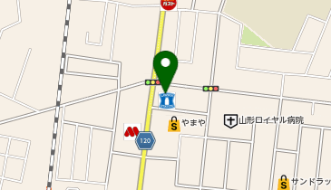 CHARGESPOT(チャージスポット)ローソン 東根大森二丁目店の地図画像