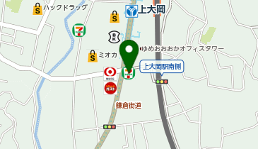 ChargeSPOT セブン-イレブン 横浜上大岡西2丁目店の地図画像
