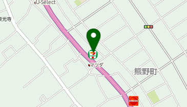 CHARGESPOT(チャージスポット)セブン-イレブン 川越諏訪町店の地図画像