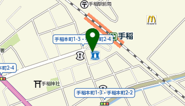 ChargeSPOT ローソン 札幌手稲駅前店の地図画像