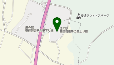 CHARGESPOT(チャージスポット)ファミリーマート 道の駅安達店の地図画像
