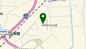 CHARGESPOT(チャージスポット)串間市文化会館の地図画像