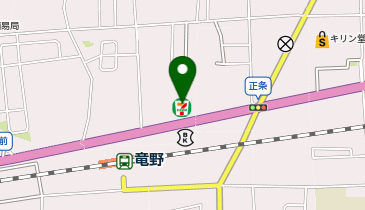 ChargeSPOT セブン-イレブン JR竜野駅前店の地図画像