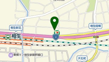 ChargeSPOT セブン-イレブン 相生山手店の地図画像