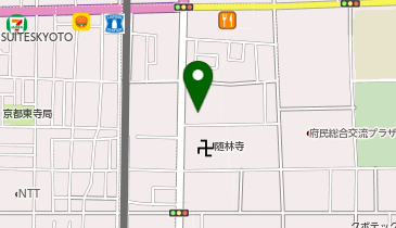 ChargeSPOT セブン-イレブン 京都油小路九条店の地図画像