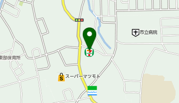 ChargeSPOT セブン-イレブン 亀岡篠町馬堀店の地図画像