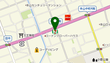 ChargeSPOT セブン-イレブン 神戸本山駅南店の地図画像