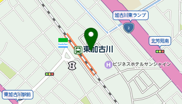 ChargeSPOT セブン-イレブン 東加古川駅北口店の地図画像