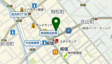ChargeSPOT セブン-イレブン 神戸板宿駅前店の地図画像