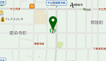 CHARGESPOT(チャージスポット)セブン-イレブン 智恵光院上長者町店の地図画像