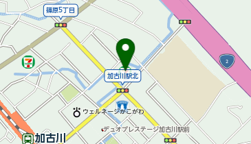 ChargeSPOT セブン-イレブン 加古川溝之口店の地図画像