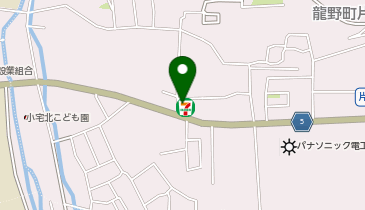 ChargeSPOT セブン-イレブン 龍野片山店の地図画像