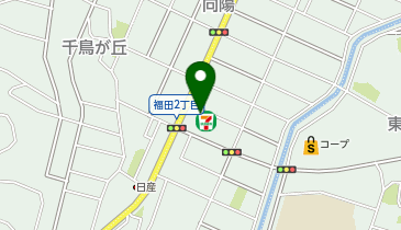ChargeSPOT セブン-イレブン 神戸垂水福田2丁目店の地図画像