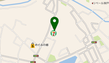 ChargeSPOT セブン-イレブン 神戸伊川谷赤羽店の地図画像