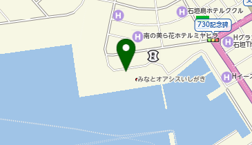 CHARGESPOT(チャージスポット)エスコート石垣の地図画像