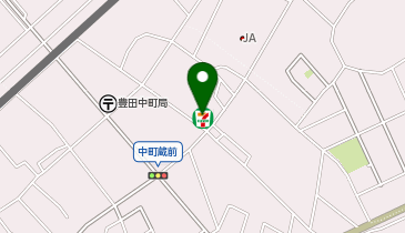 ChargeSPOT セブン-イレブン 豊田市中町店の地図画像