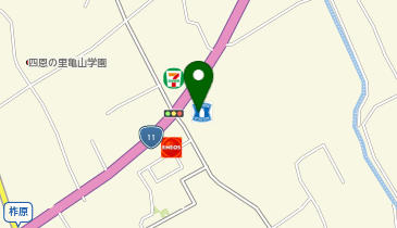 CHARGESPOT(チャージスポット)ローソン 丸亀柞原町店の地図画像