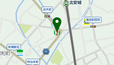 ChargeSPOT セブン-イレブン 安城明治本町店の地図画像