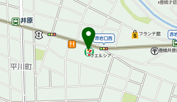 ChargeSPOT セブン-イレブン 豊橋平川本町1丁目店の地図画像