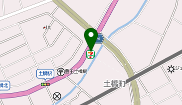 ChargeSPOT セブン-イレブン 豊田市鴻ノ巣町店の地図画像